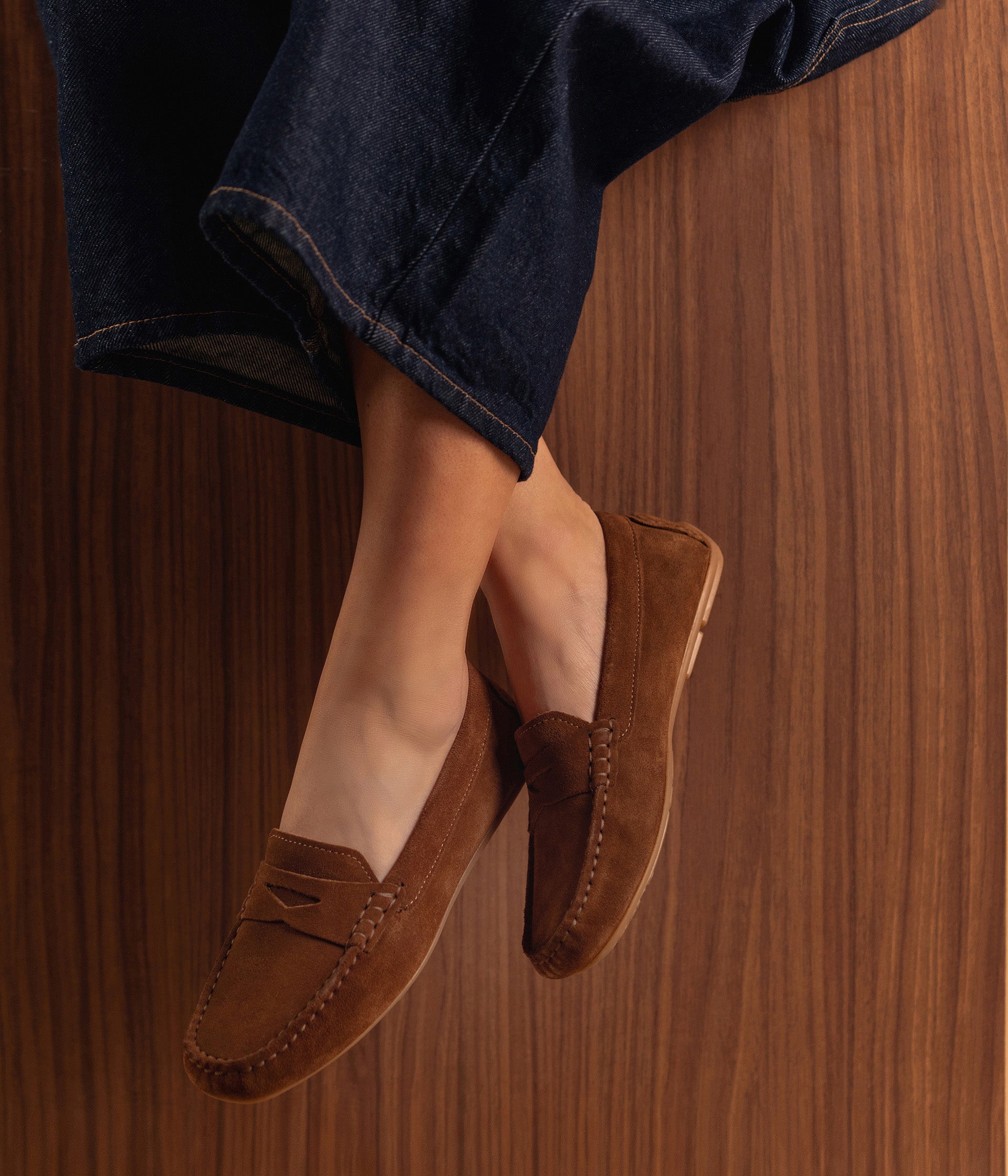 MOCASSIN ANDY BEIGE FONCE
