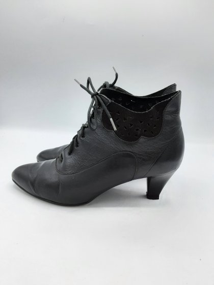 Bottines DE MARQUE INCONNUE noires de seconde main