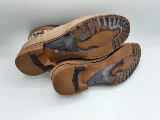 Boots BUNKER taupes de seconde main