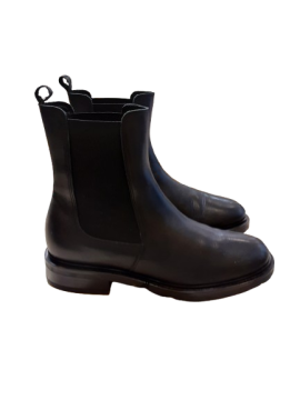 Bottines plates noir ERAM de seconde main