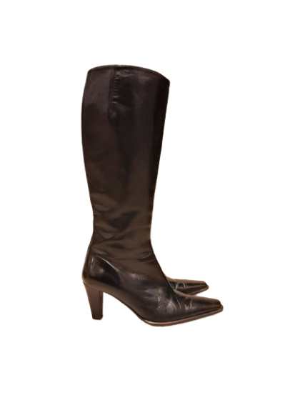 Bottes noires de la marque DIHD de seconde main
