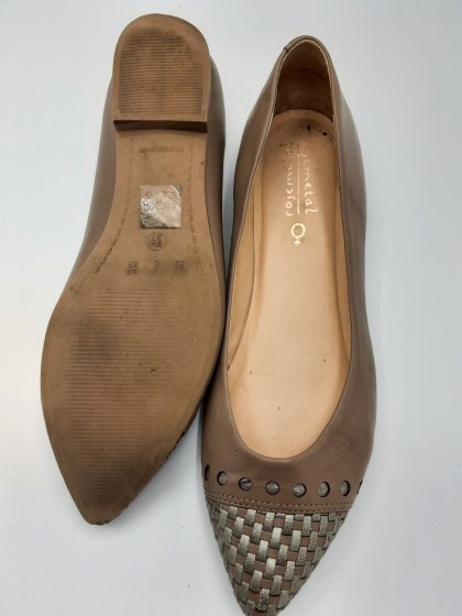 ballerine rosemetal taupe de seconde main
