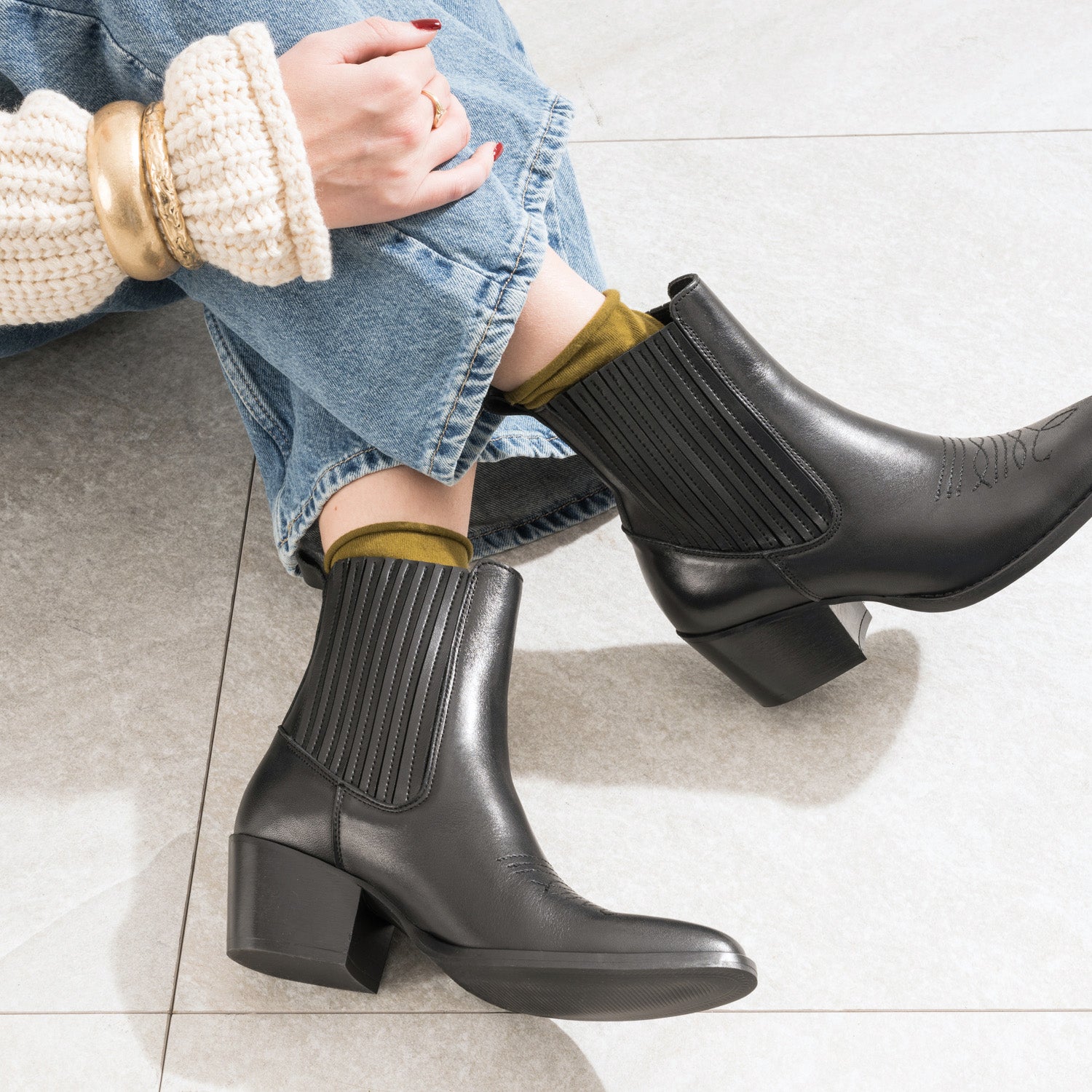 BOOTS SALVINA NOIR