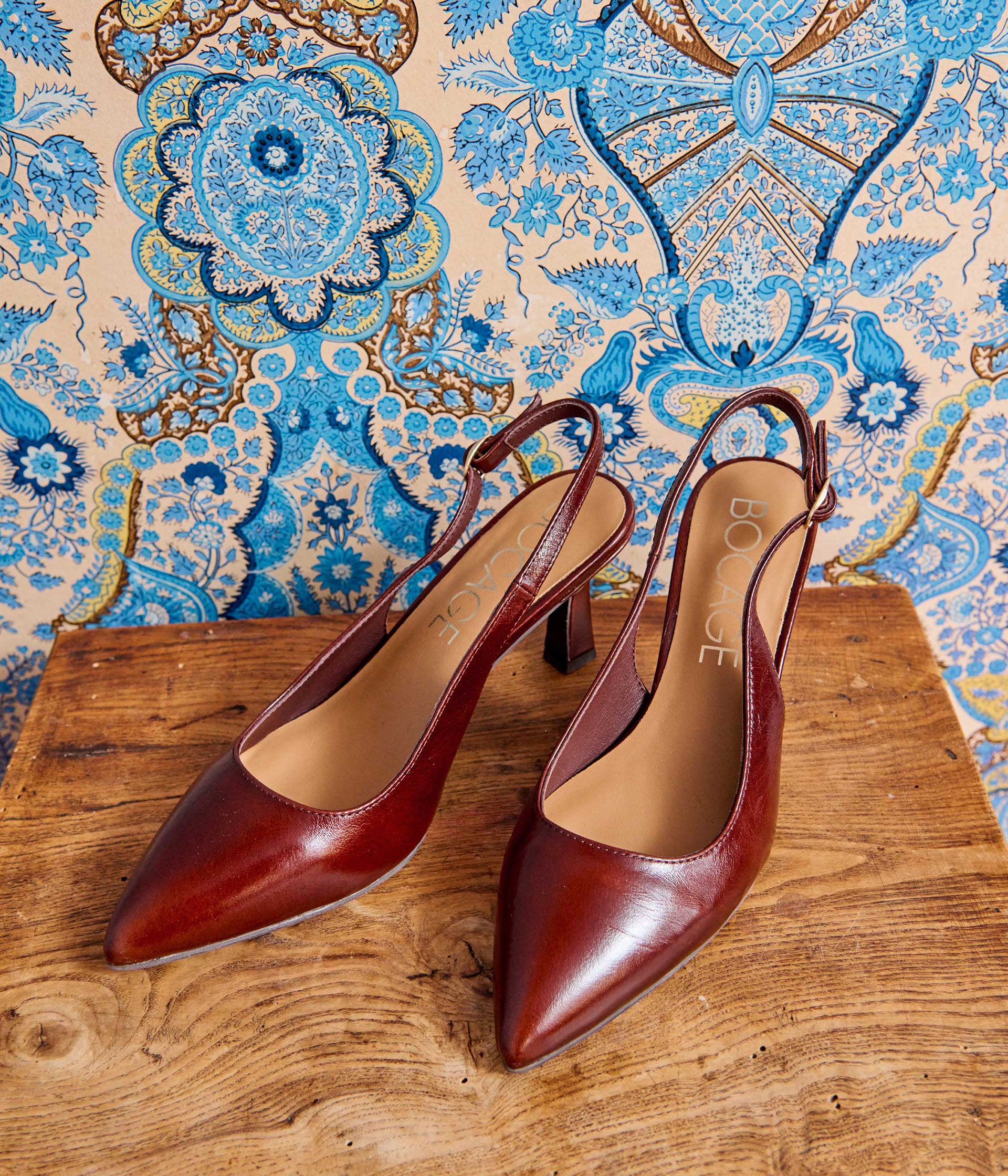 SLINGBACK DELPHIE CHOCOLAT