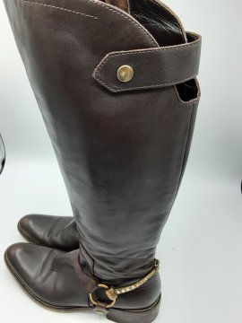 bottes marron