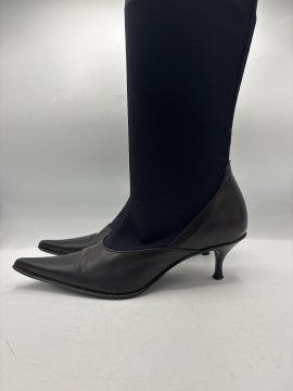 3179 Bottes SAN MARINA bleues et noires de seconde main