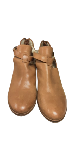 BOTTINES cognac
