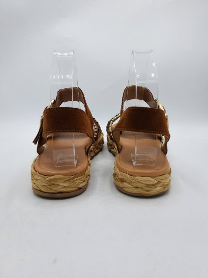 Sandales plateformes TEXTO camel de seconde main