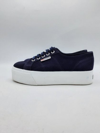 Tennis SUPERGA bleues de seconde main