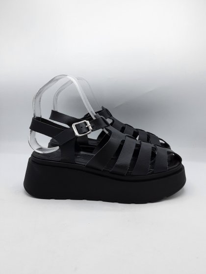 Sandales TEXTO noires de seconde main