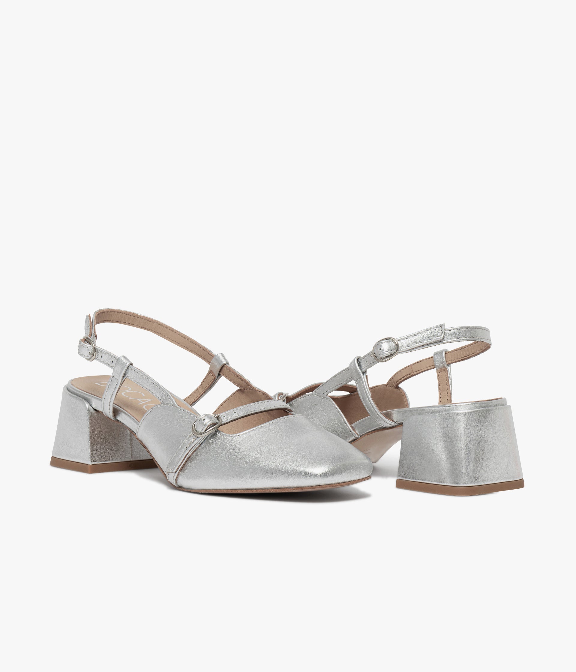 SLINGBACK DOVIL ARGENT