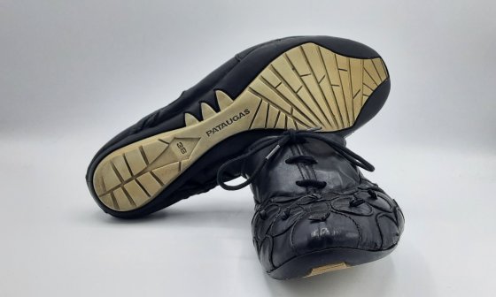 Derbies en cuir noir de seconde main