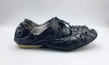 Derbies en cuir noir de seconde main
