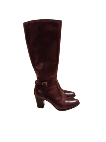 Bottes andré bordeaux de seconde main