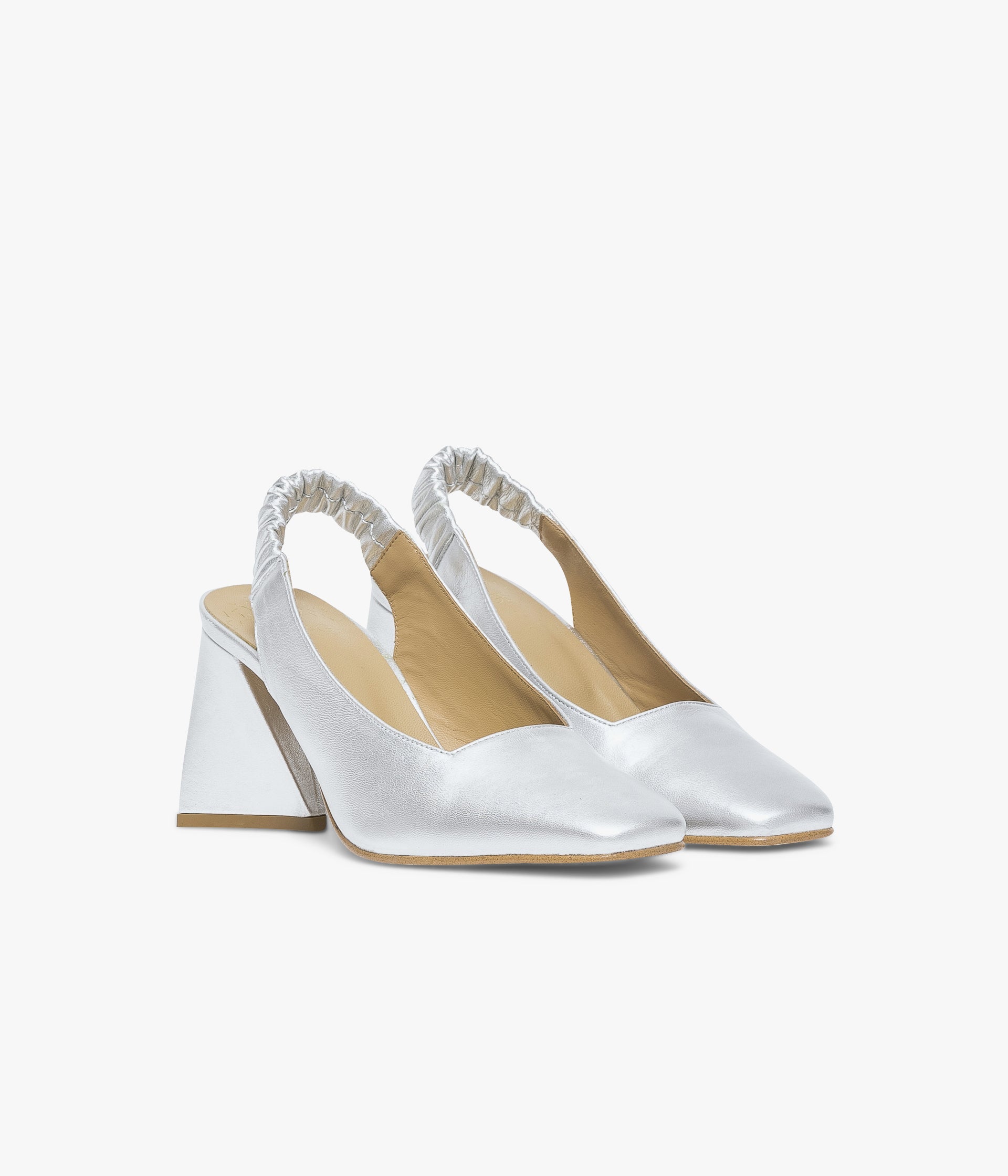 SLINGBACK DARIA ARGENT