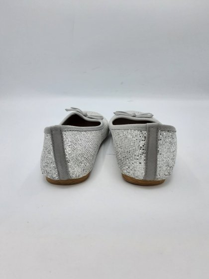 Ballerines ZAHA argentées de seconde main
