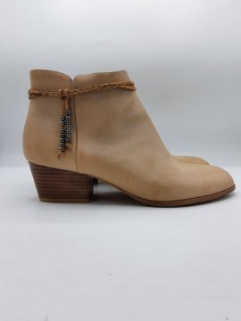 Bottines SCHM°°VE beiges de seconde main