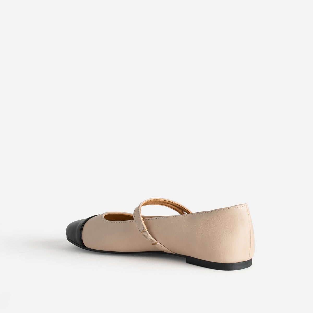 BALLERINE DANIE BEIGE/NOIR