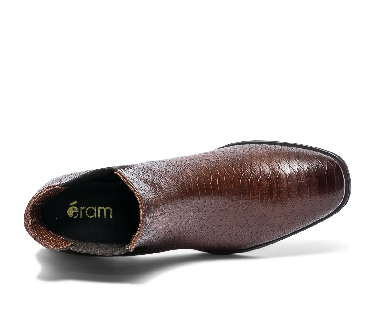 Chelsea boots marron en cuir éco-conçu