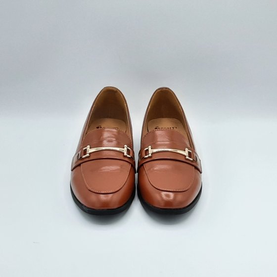Mocassin Eram cognac de seconde main