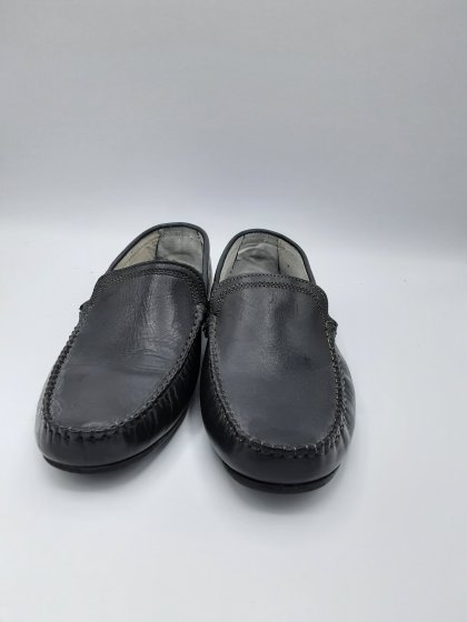 mocassin noir de seconde main