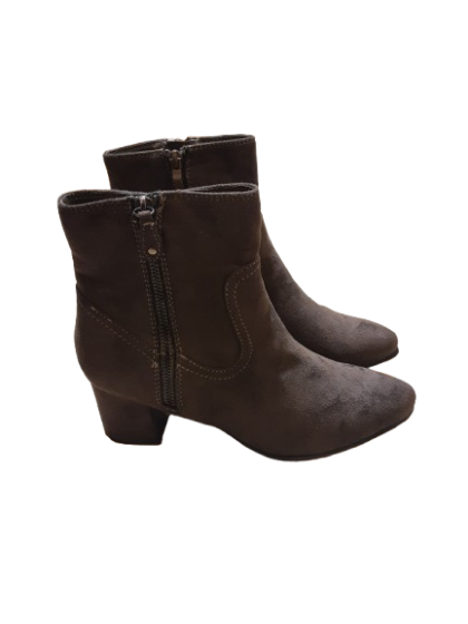 Boots Gris La Halle De Seconde Main