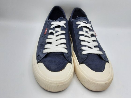 Baskets en toile LEVI'S marine de seconde main