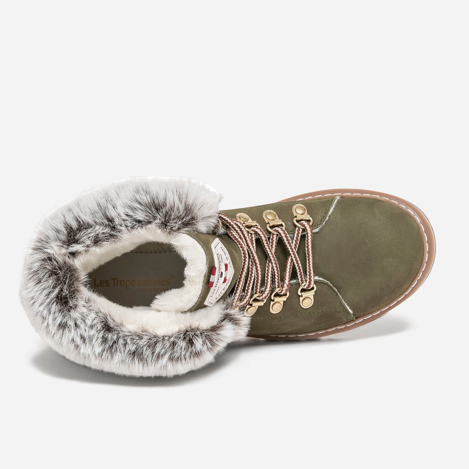 BOOTS LACEN KAKI