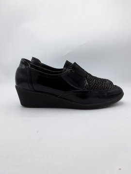Mocassins MARCO TOZZI noirs de seconde main