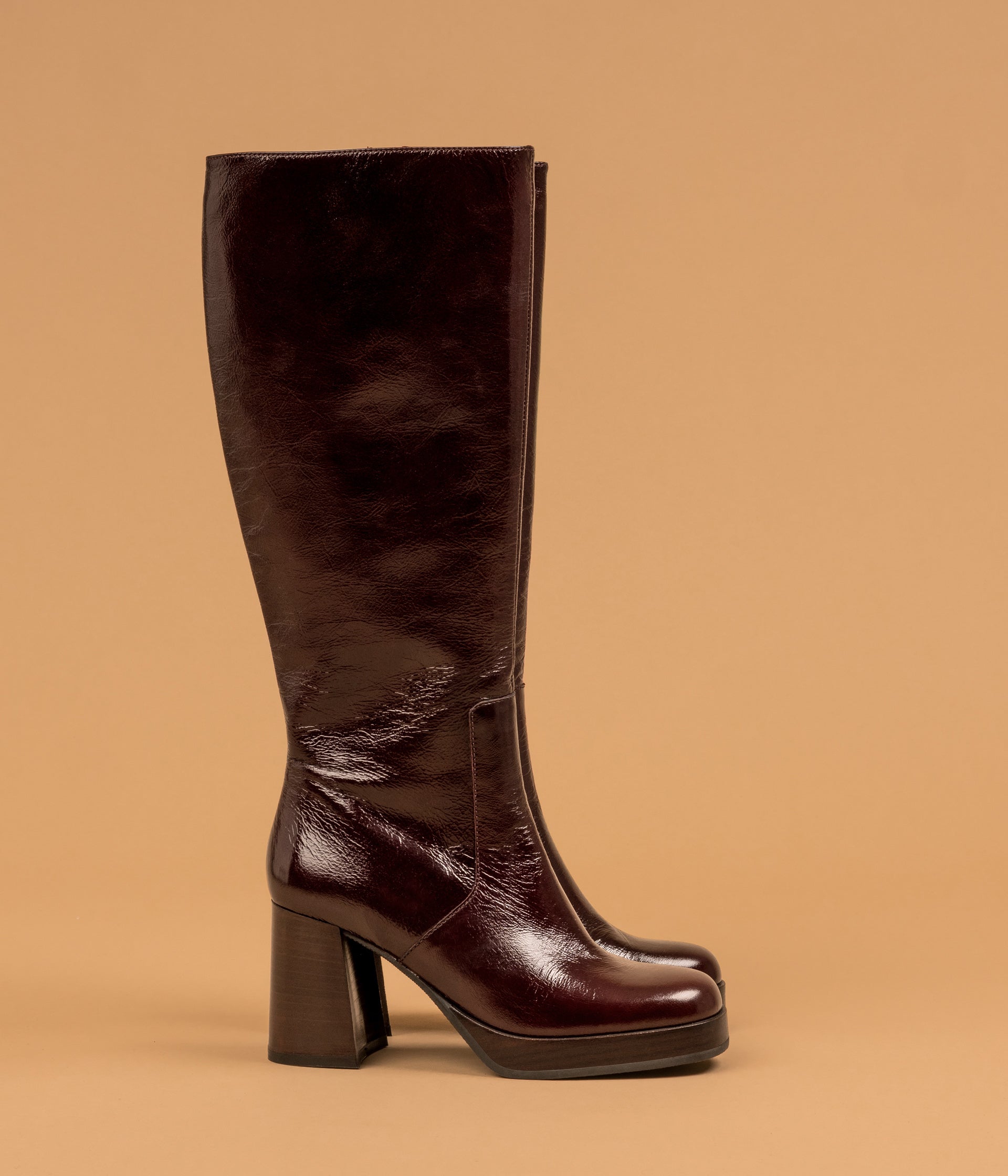 BOTTE FLORENCE ACAJOU