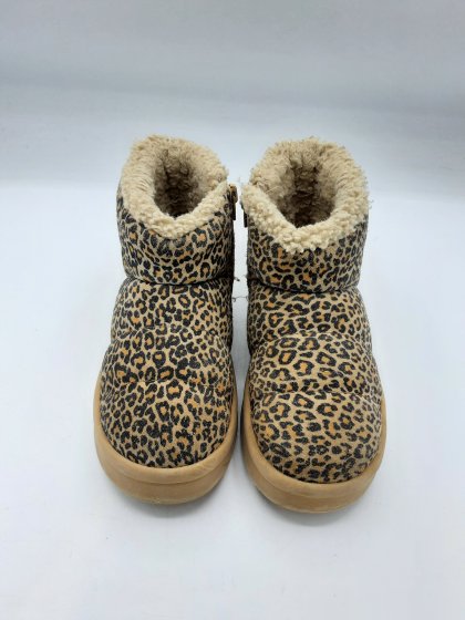 Bottines fourrées ZARA léopard de seconde main