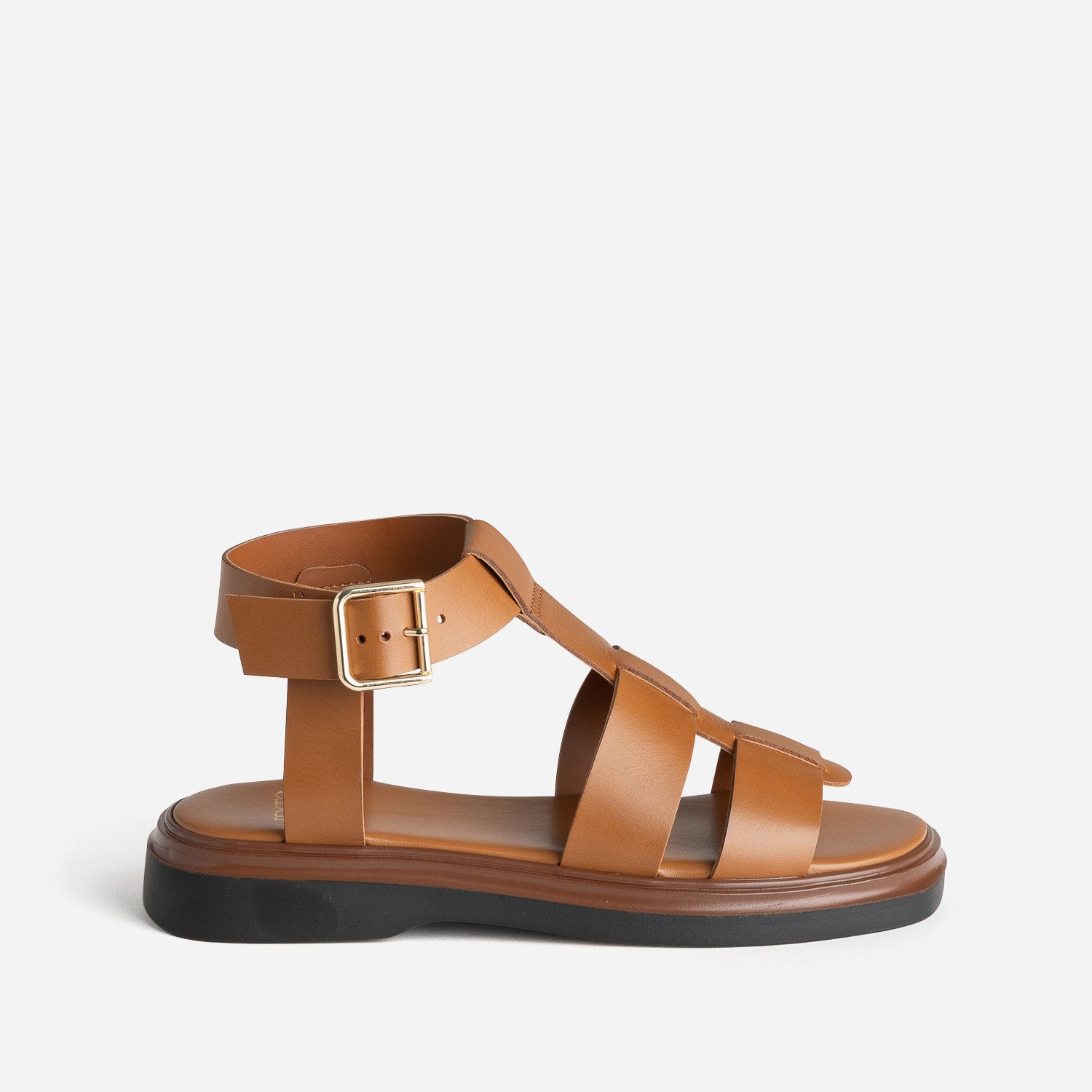 SANDALE SUZANNE COGNAC