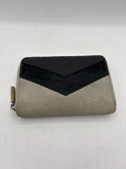 Porte-monnaie MILA LOUISE beige et noir de seconde main