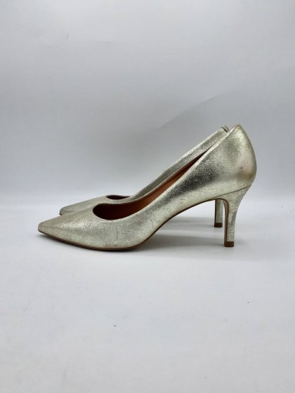 Escarpins MINELLI gold de seconde main