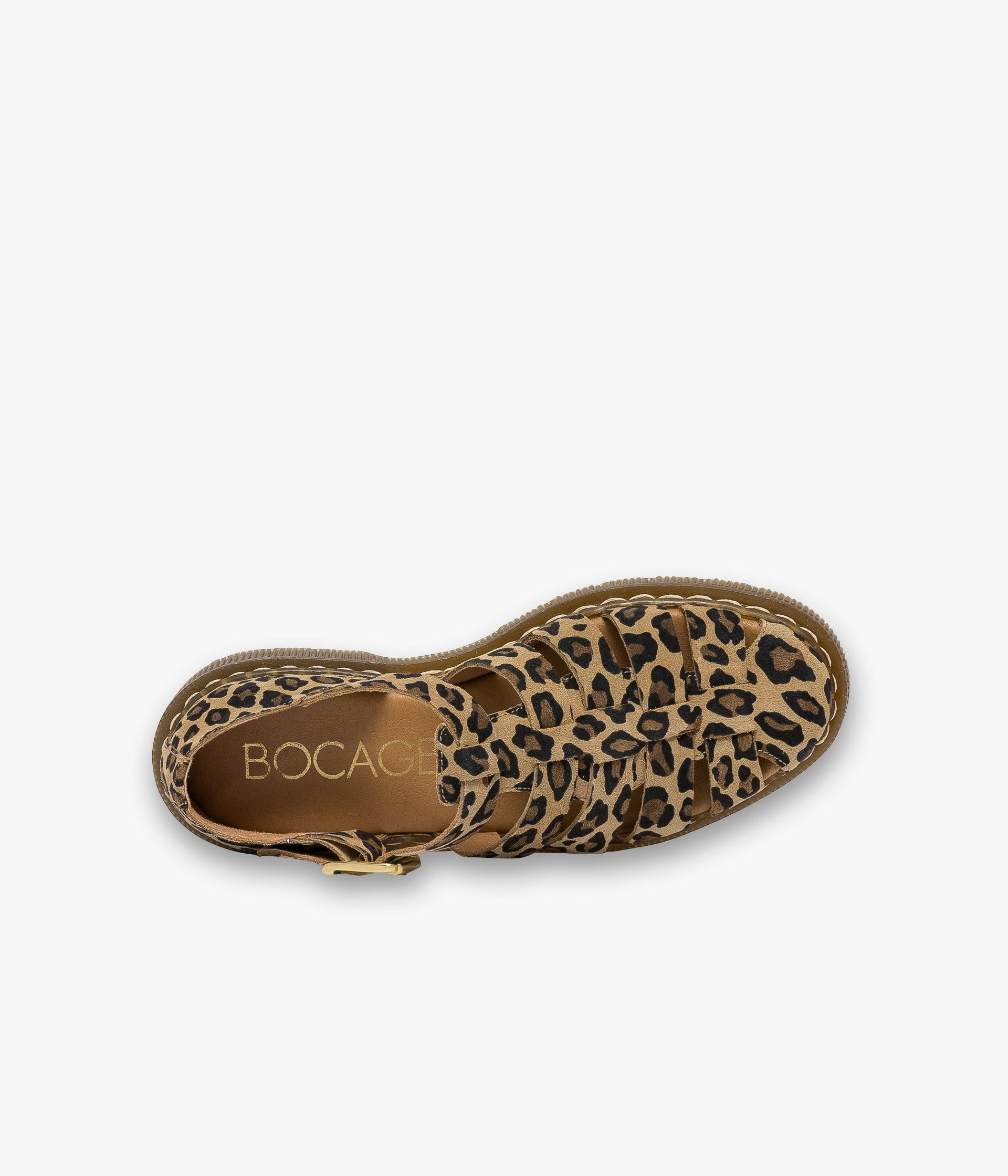 SANDALE CLAP LEOPARD