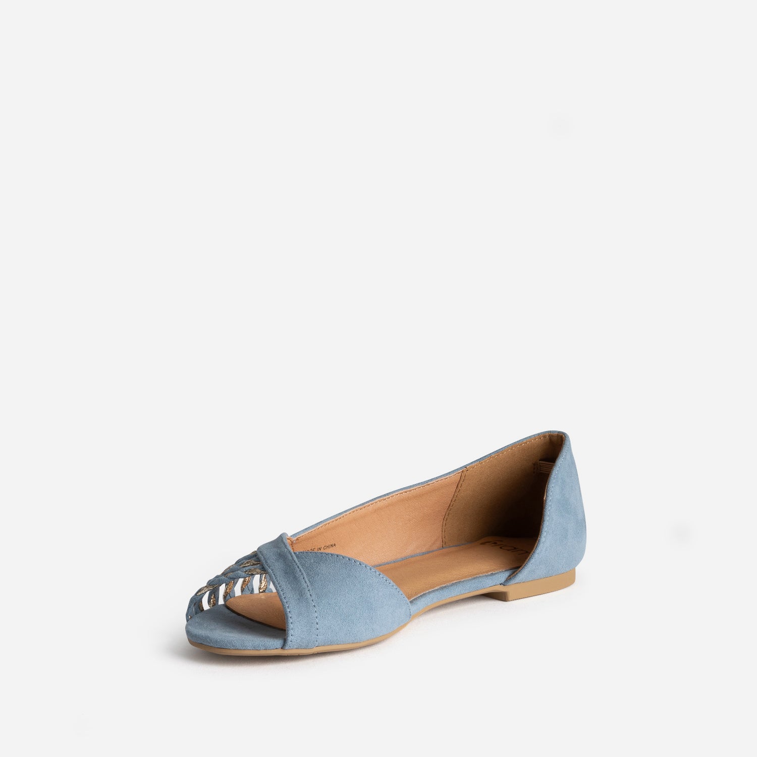 BALLERINE DAPHNEE BLEU JEAN