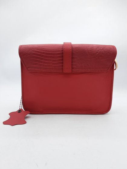 Sac INES BY INES DE LA FRESSANGE rouge de seconde main