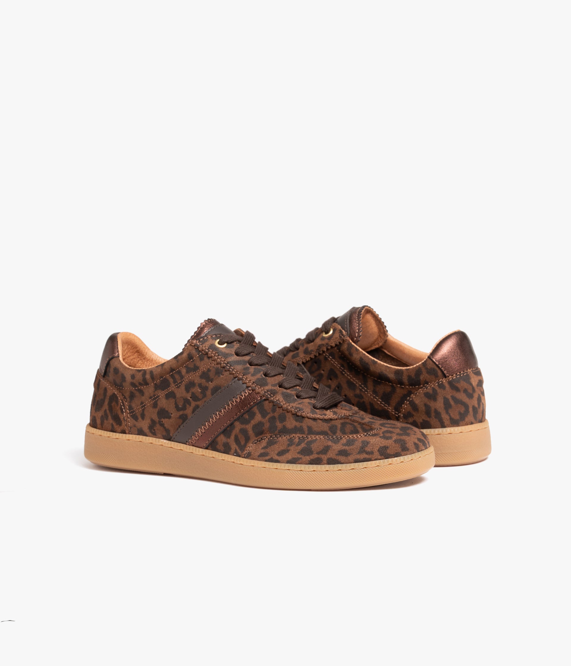 TENNIS LELLIA LEOPARD MARRON
