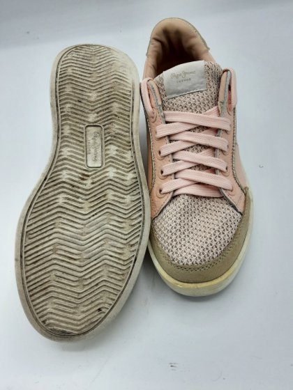 basket pepe jeans rose de seconde main