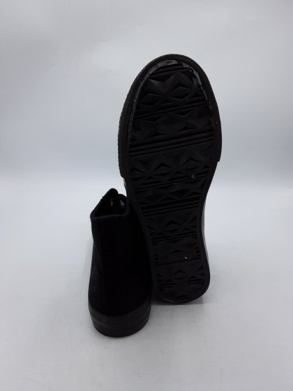 Baskets montantes MERRY SCOTT noires de seconde main