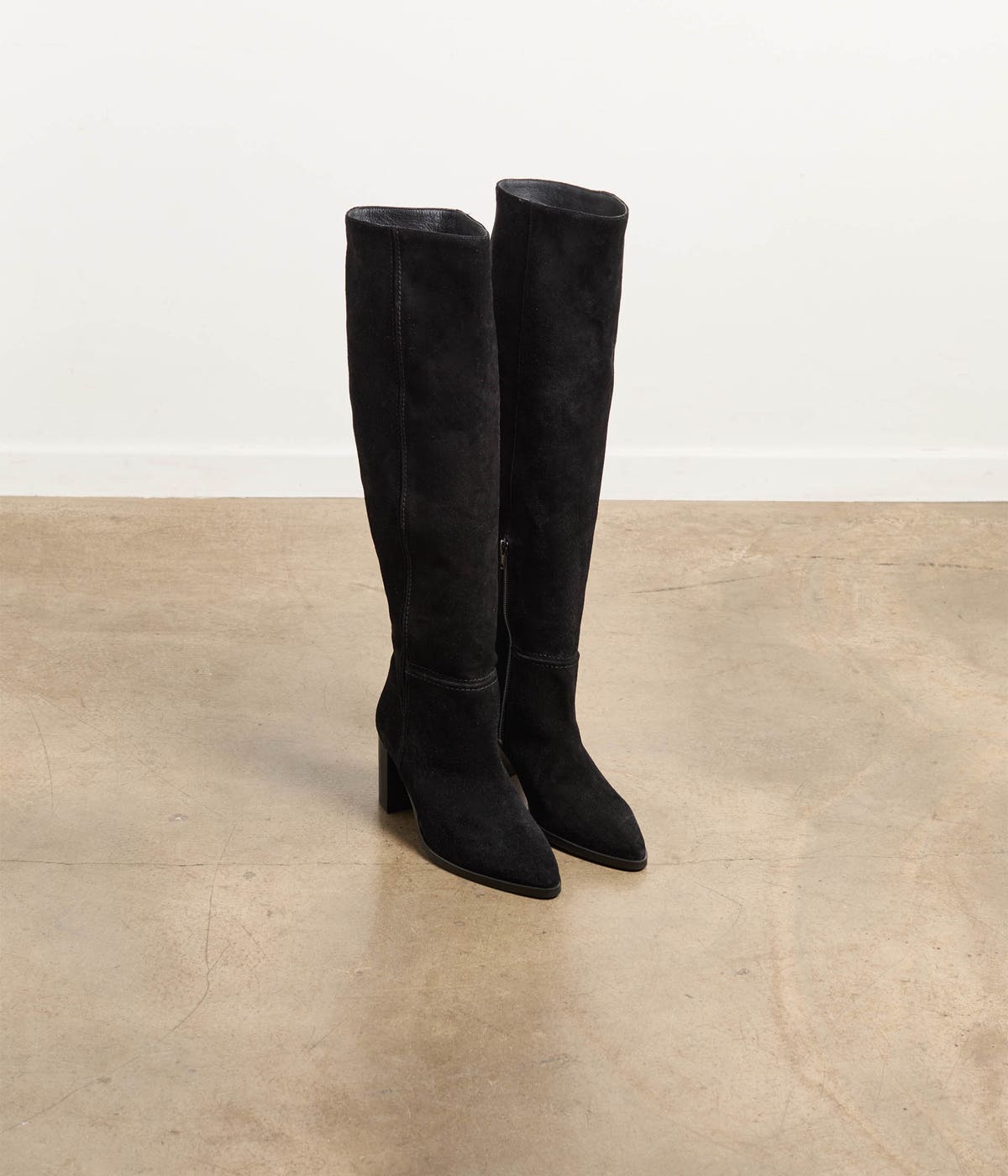 BOTTE À TALON COME NOIR