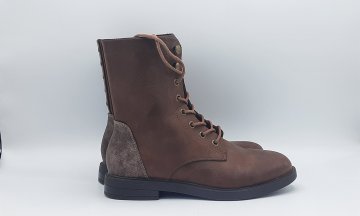 Bottines plates marrons de seconde main