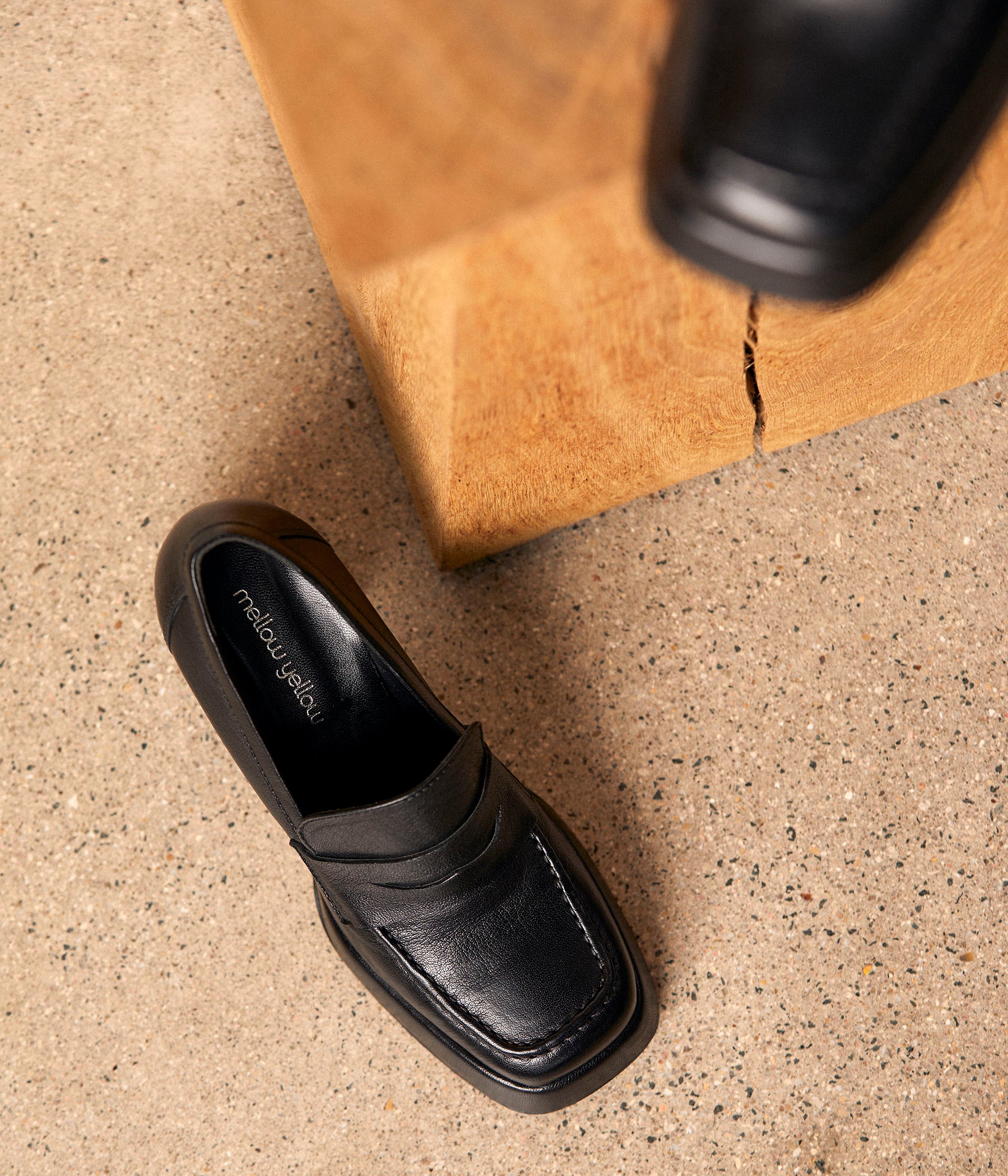MOCASSIN  BATIA NOIR