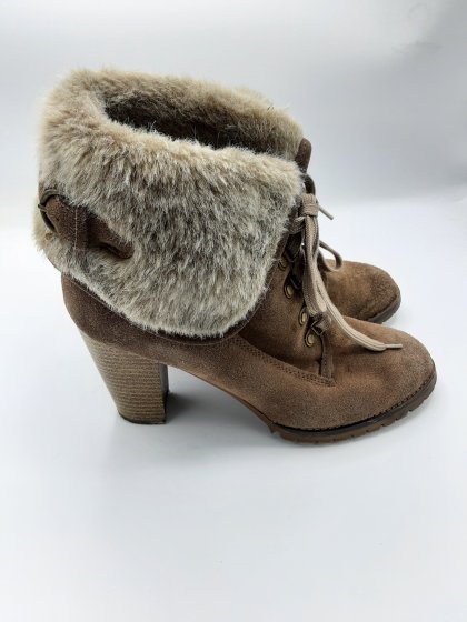 Bottines fourrées d'occasion