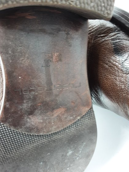 bottes rosemetal marron de seconde main