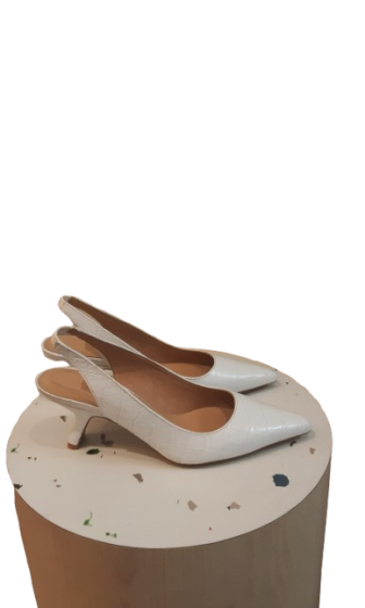 paire de slingbacks à talons de seconde main