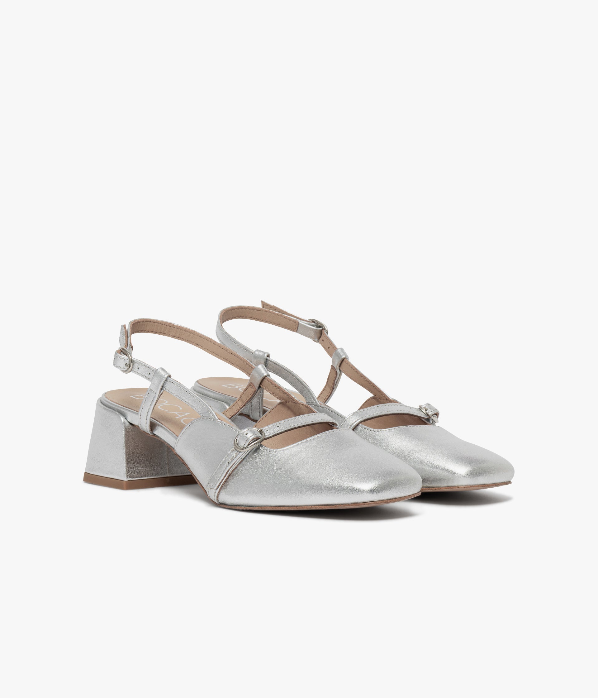 SLINGBACK DOVIL ARGENT