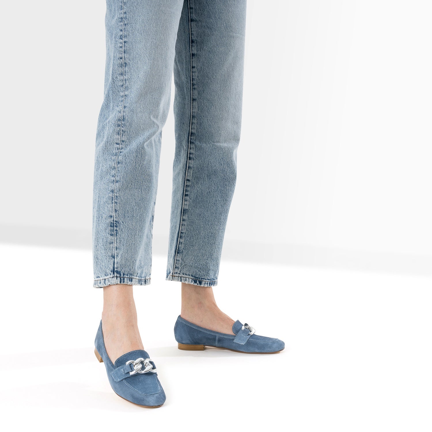 MOCASSIN FOGONY BLEU JEAN