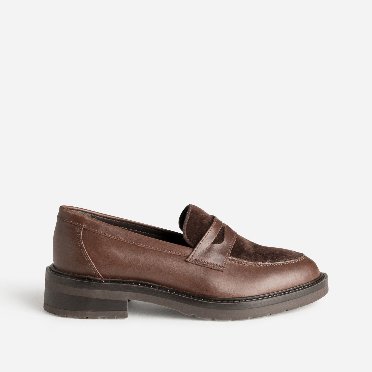 MOCASSIN GALLY CHOCOLAT