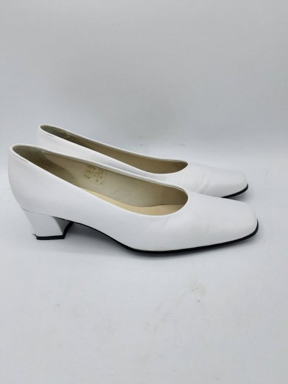 Escarpin blanc de seconde main